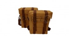 Royal Enfield Classic 350 500 Desert Color Military Pannier Bags